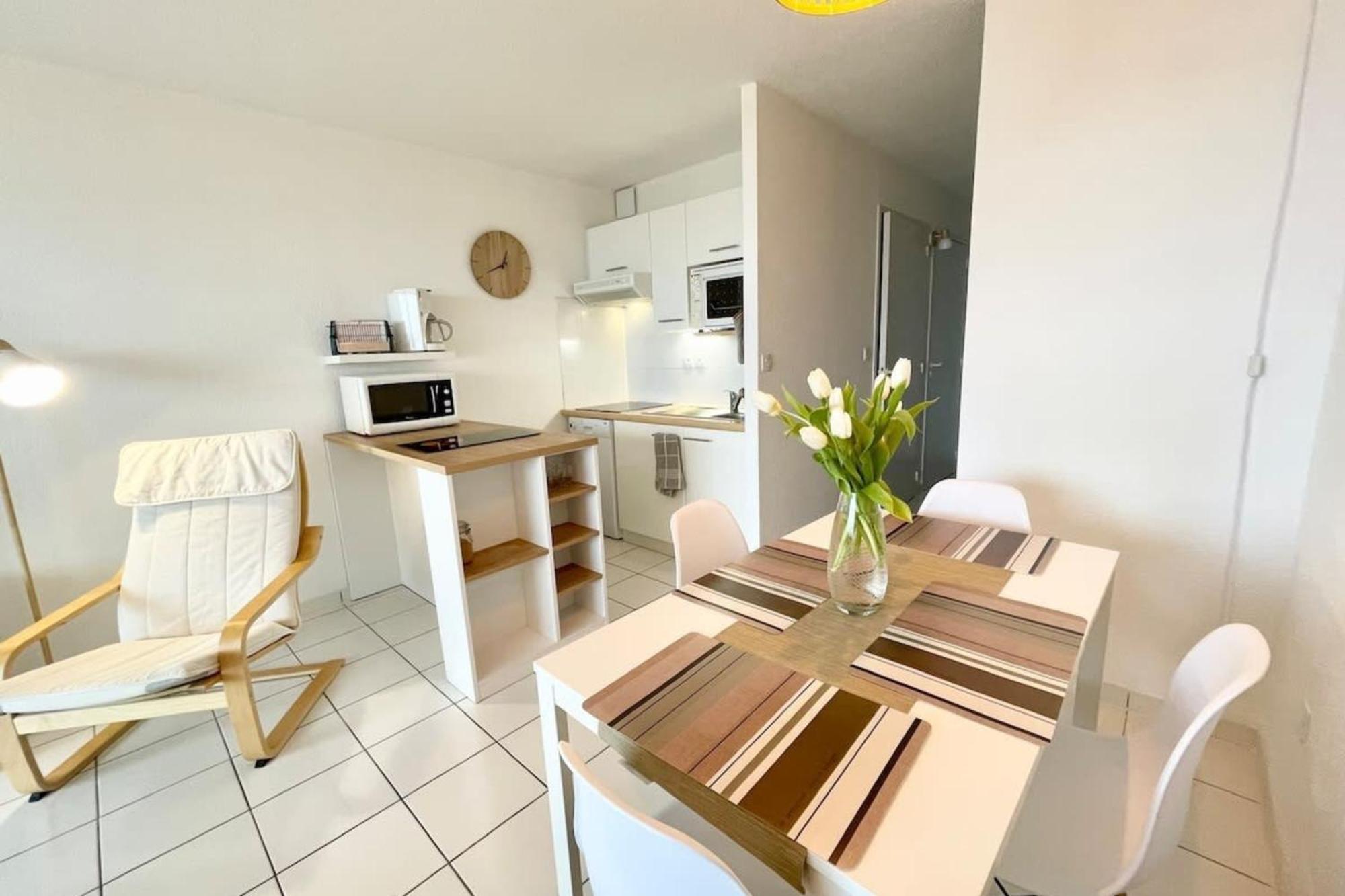 Splendide T2 Archi Cocooning Vue Mer 180 Ploemeur Exteriér fotografie