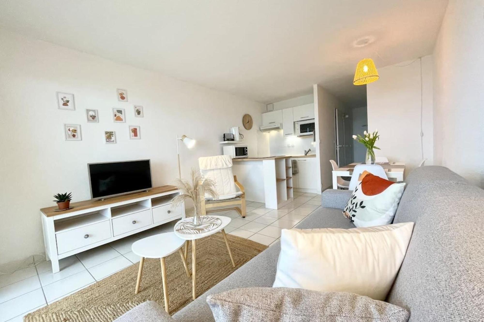 Splendide T2 Archi Cocooning Vue Mer 180 Ploemeur Exteriér fotografie