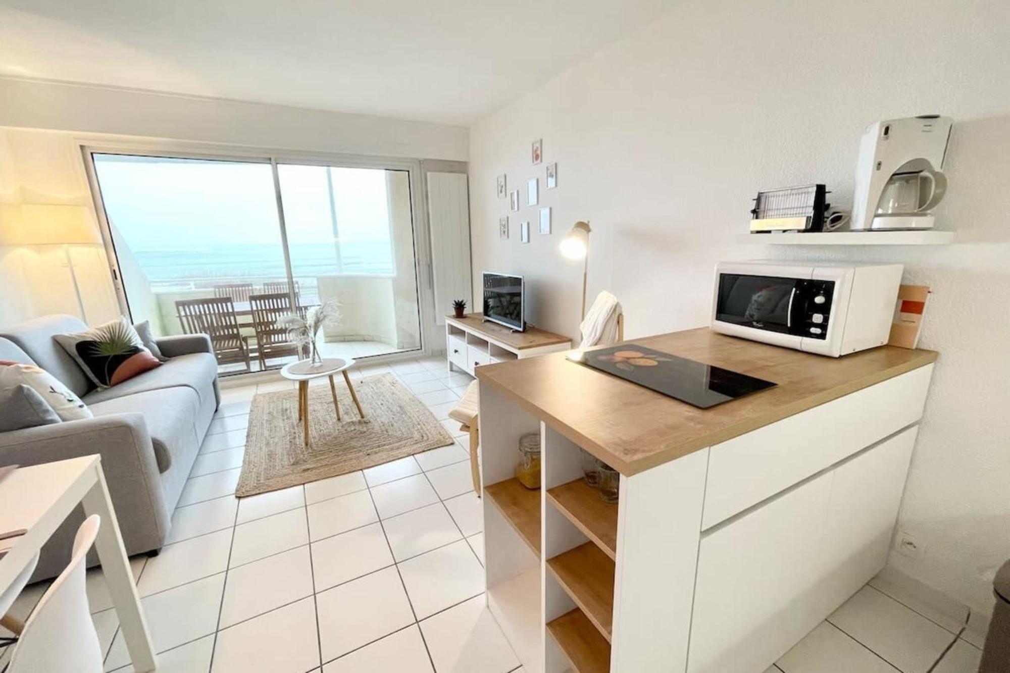 Splendide T2 Archi Cocooning Vue Mer 180 Ploemeur Exteriér fotografie
